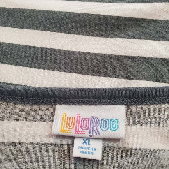 LuLaRoe Randy Stripes - Picture 3 of 10